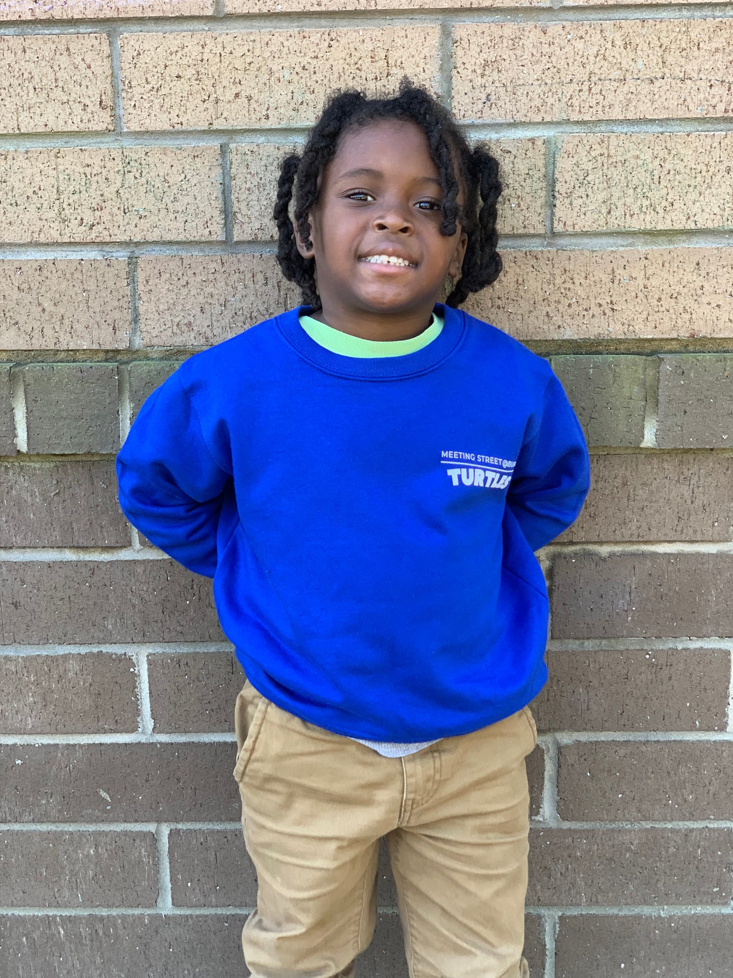 Royal Blue Crewneck Sweatshirt